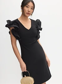 Joseph Ribkoff - Robe cocktail à manches volantées