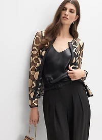 Joseph Ribkoff - Veste courte transparente