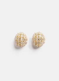 Boucles d'oreilles en cristaux