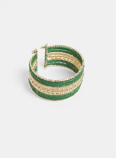 Bead Cuff Bracelet