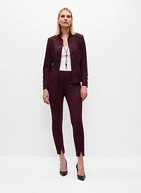 Faux Suede Pull-On Pants