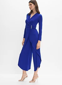 Joseph Ribkoff - Brooch Fastened Jumpsuit