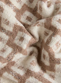 Foulard à motif géométrique