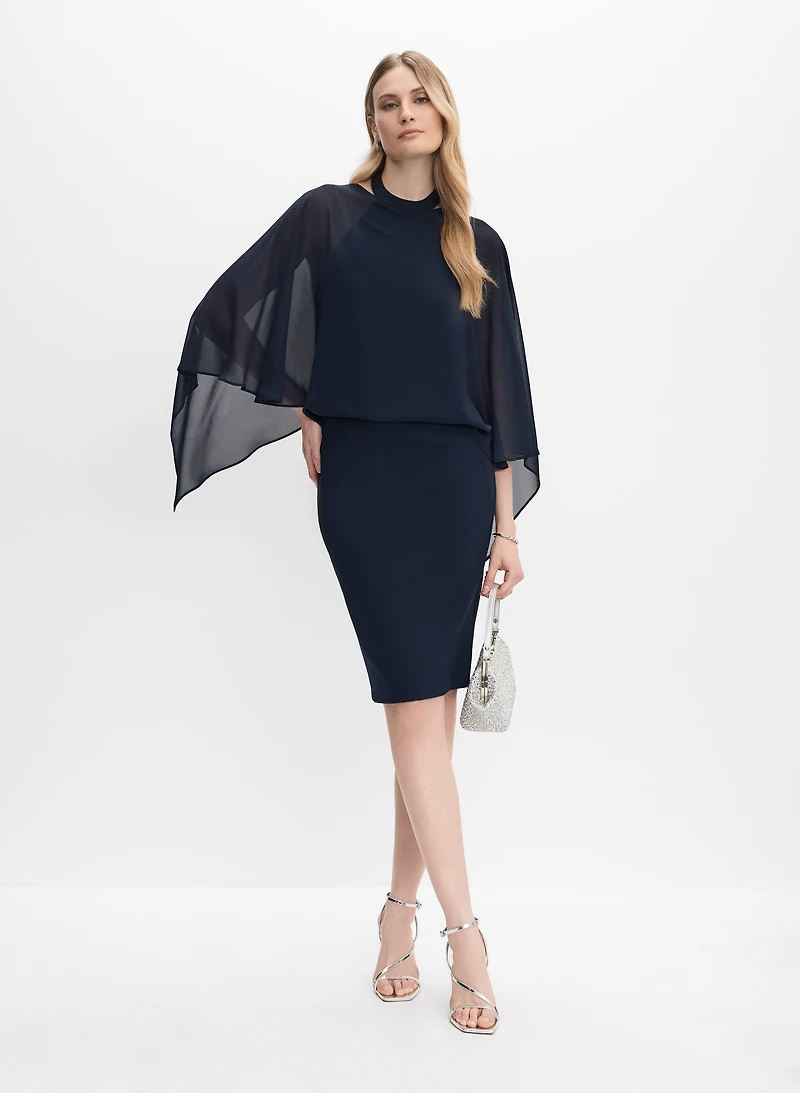 Robe à effet superposé