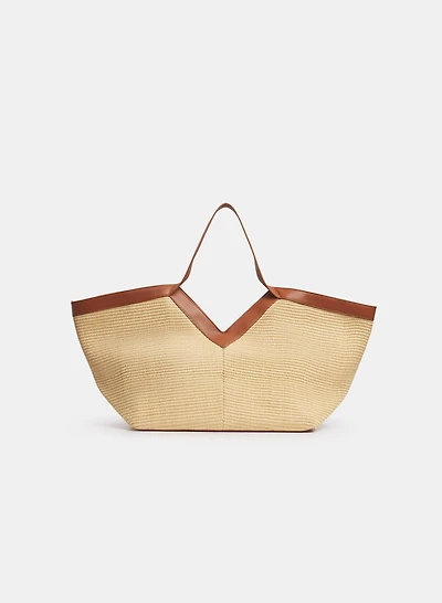 Straw Tote Bag