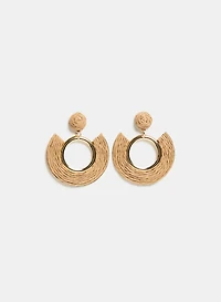 Raffia Drop Earrings