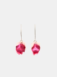 Petal Cluster Drop Earrings