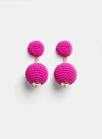 Beaded Drop Earrings