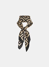 Two-Tone Geometric Scarf