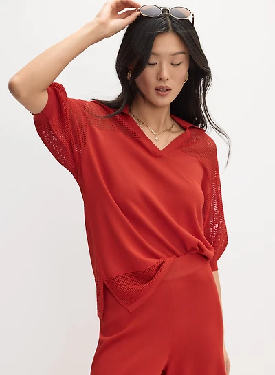 Joseph Ribkoff - Short Sleeve Sweater
