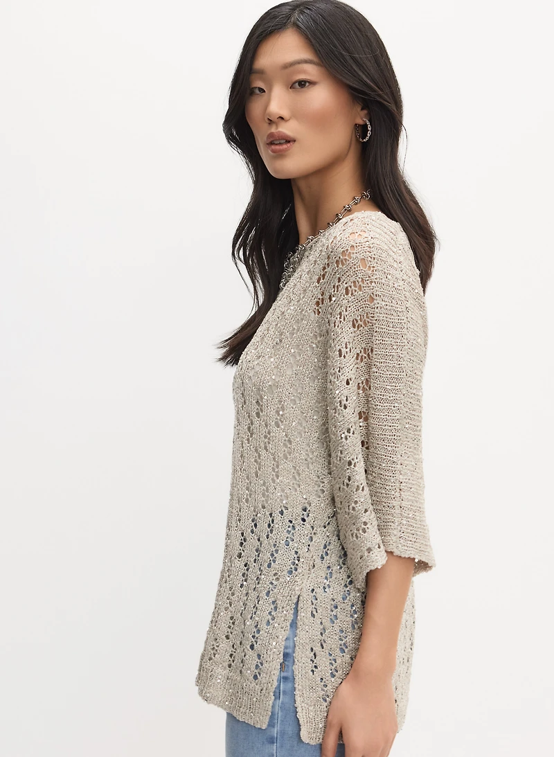 Joseph Ribkoff - Open Knit Sweater
