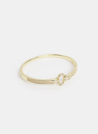 Hinge Bangle Bracelet