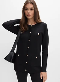 Dome Button-Down Cardigan
