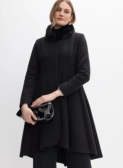 Mallia - Wool & Cashmere Blend Coat