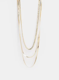 Three-Row Necklace