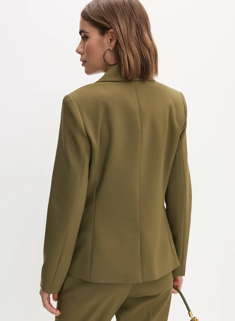 Peaked Lapel Blazer