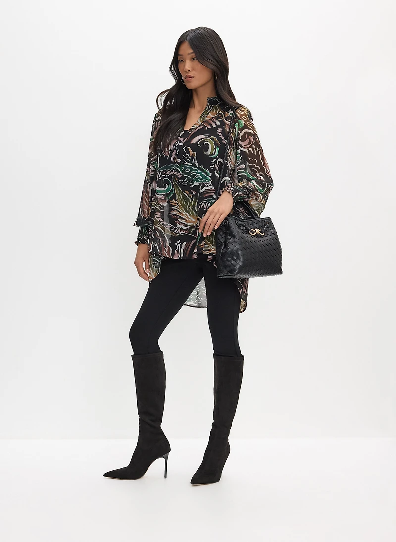Kayla Elastic Waist Leggings