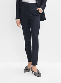 Pantalon Juliette étroit à rayures minces