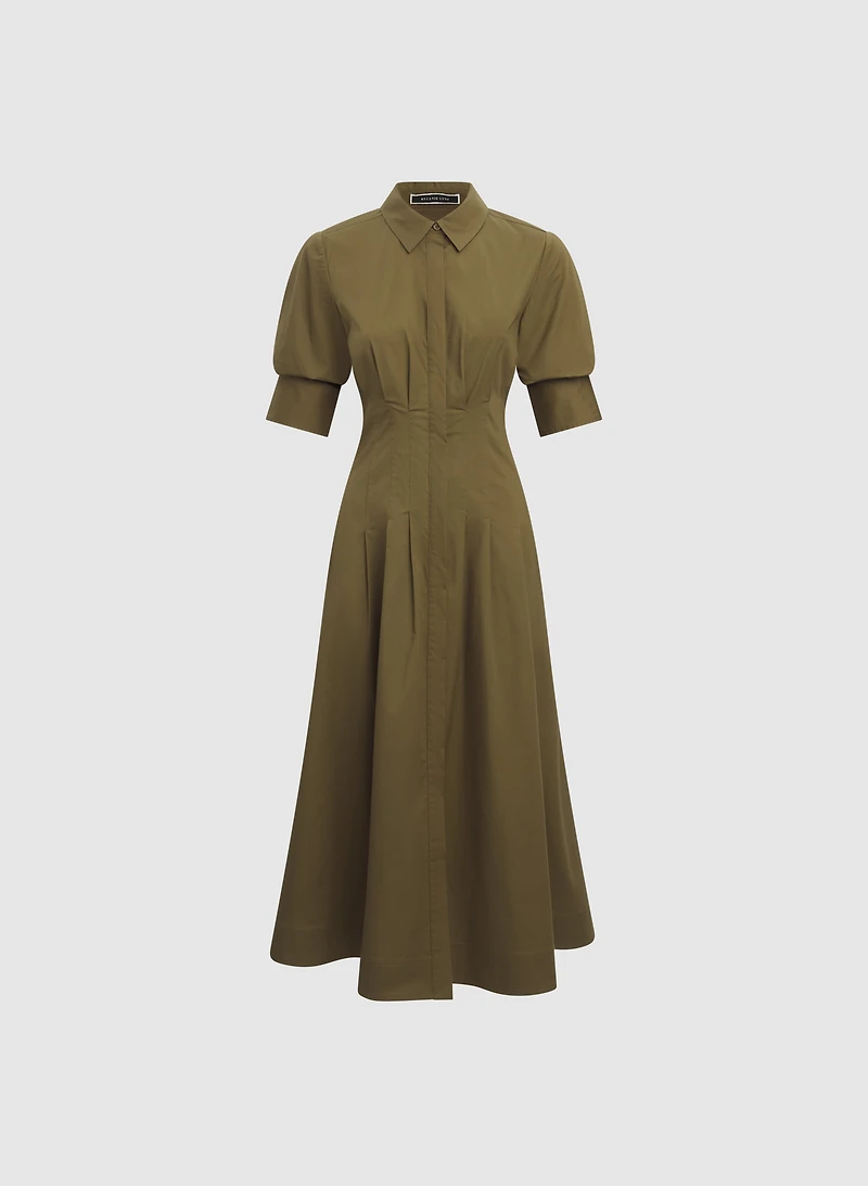 Cotton Shirt Dress