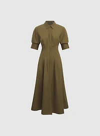 Cotton Shirt Dress