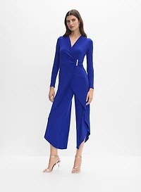 Joseph Ribkoff - Brooch Fastened Jumpsuit