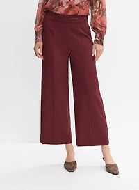 Pantalon gaucho à fermeture éclair