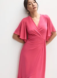 Joseph Ribkoff - Chiffon Wrap Dress
