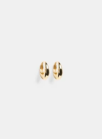 Oval Hoop Earrings