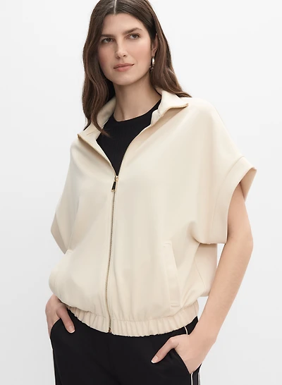 Joseph Ribkoff - Zip Mock Neck Jacket