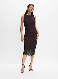 Satin & Lace Dress