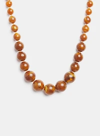 Marble Bead Necklace