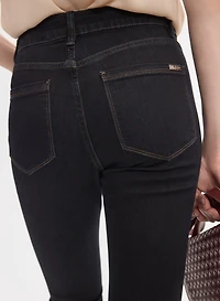 Flare-Leg Denim Pants