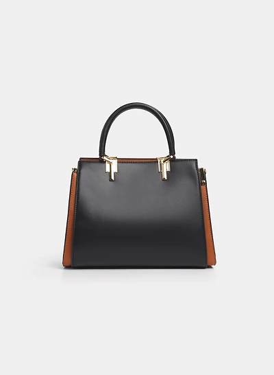 Sac à main à deux tons