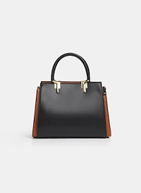 Sac à main à deux tons