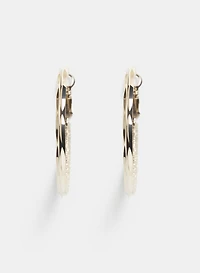 Smooth Hoop Earrings