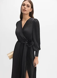 Joseph Ribkoff - Robe plissée en satin