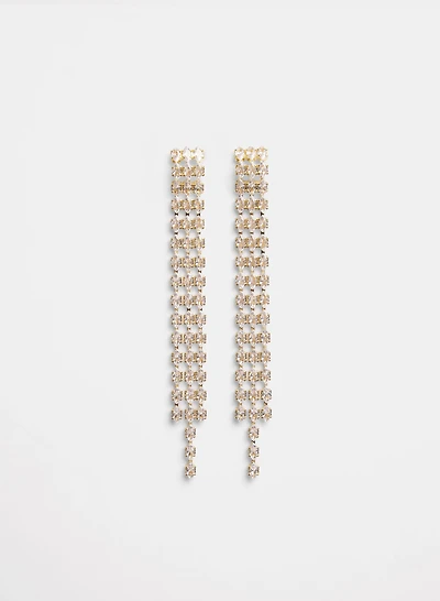 Crystal Linear Earrings