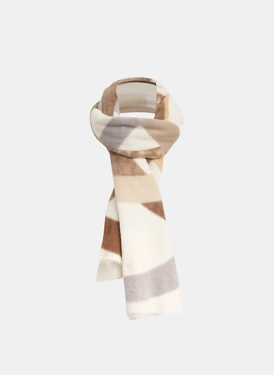 Foulard à motif de cercles