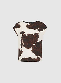 Graphic Floral Top