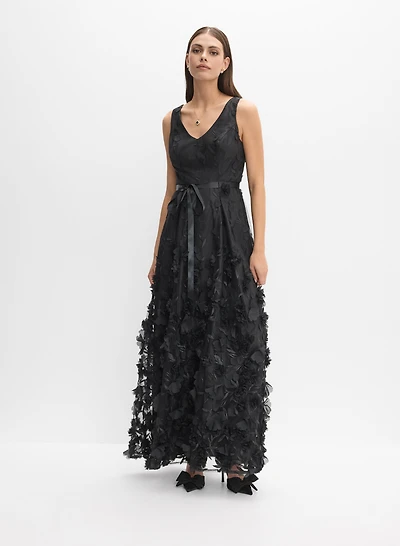 3D Floral Dress