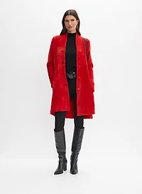 Joseph Ribkoff - Long Faux-Fur Coat