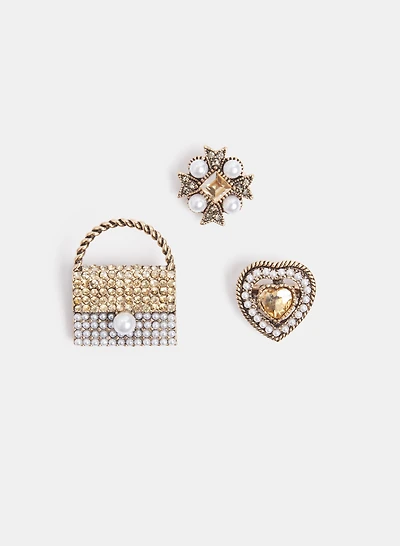 Icon Brooch Set
