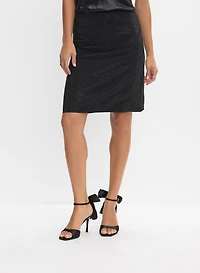 Jupe crayon à pierres du Rhin