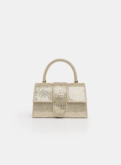Crystal Embellished Clutch
