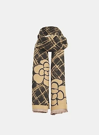 Foulard à motif floral
