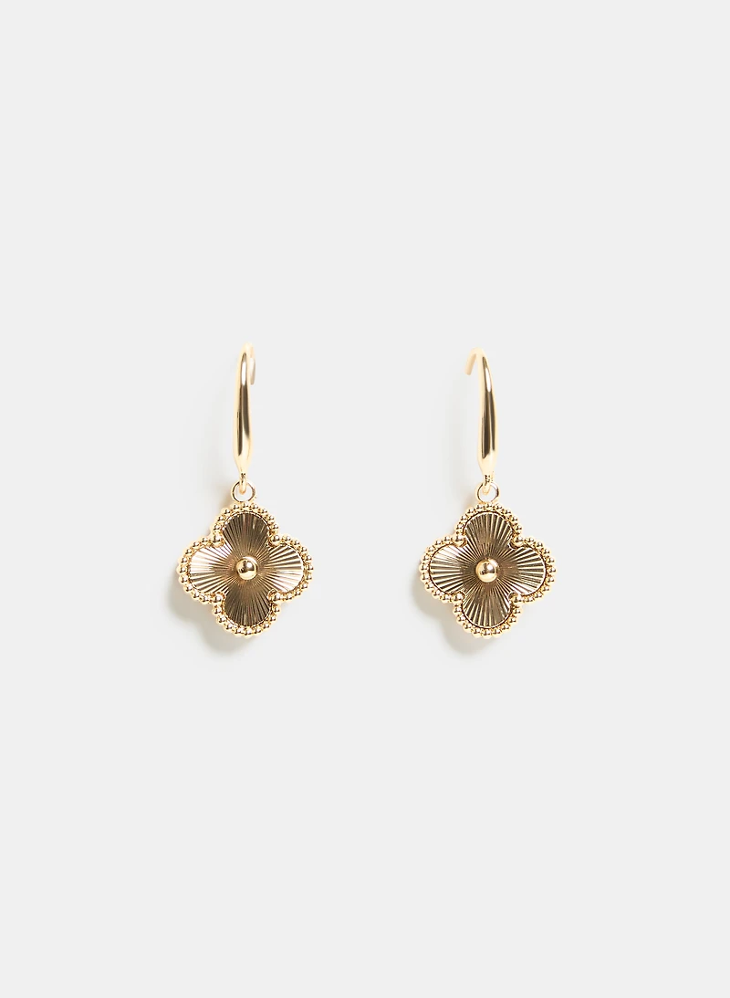 Clover Drop Earrings