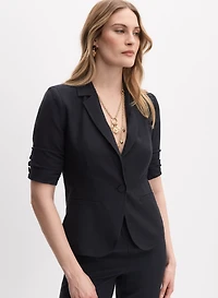 Notched Lapel Jacket