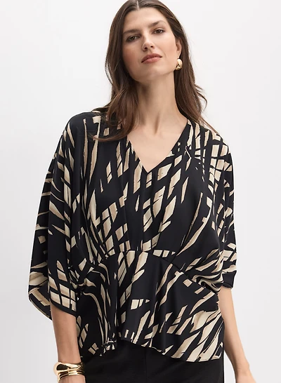 Joseph Ribkoff - Tropical Print Blouse