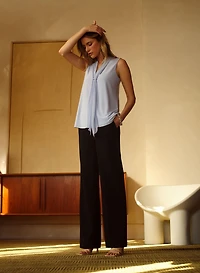 Joseph Ribkoff -  Tie Front Top