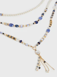 Multi-Row Statement Necklace